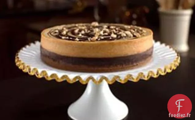 Le Cheesecake au Chocolat et au Beurre d'Arachide de Sandra Lee