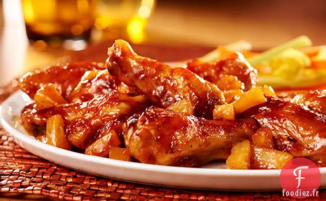 Ailes de Poulet à l'Ananas