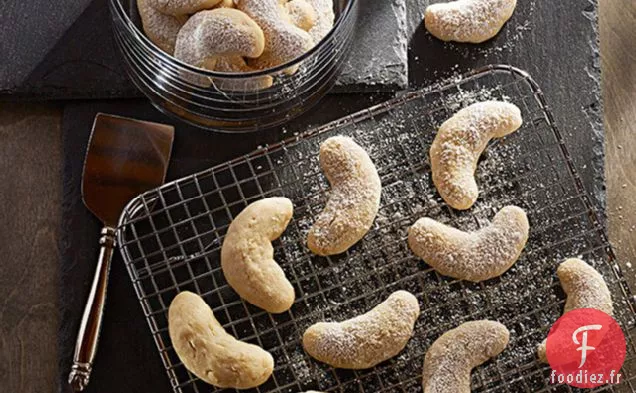 Croissants d'Amandes Enneigés