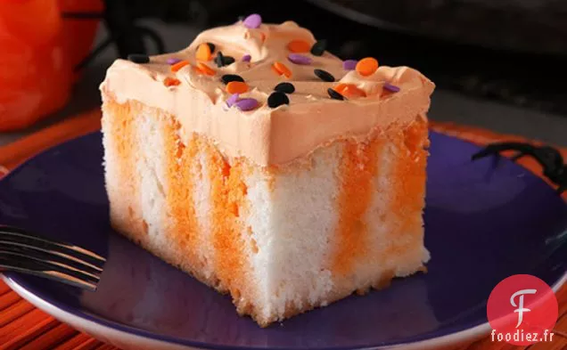 Gâteau de Poke d'Halloween