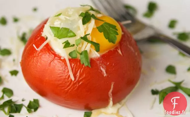 Tomates Farcies au Petit Déjeuner