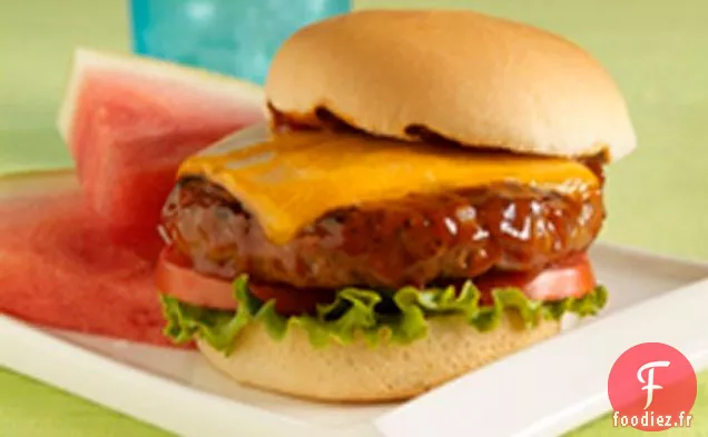 Burger au Cheddar Sizzlin' Chipotle