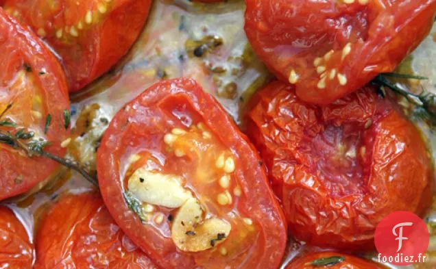 Tomates rôties au four