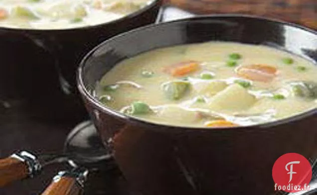 Chaudrée de Légumes et de Fromage