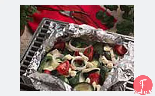Grill de Légumes mélangés à la Feta