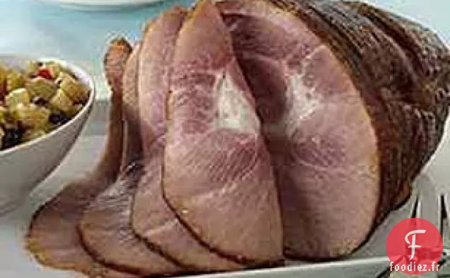 POUPON GRIS - Jambon Glacé à la Compote de Poires