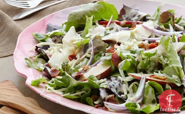 Salade Crémeuse Balsamique-Poire