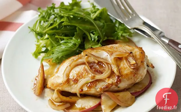 Poulet aux Pommes Cuit à l'Érable