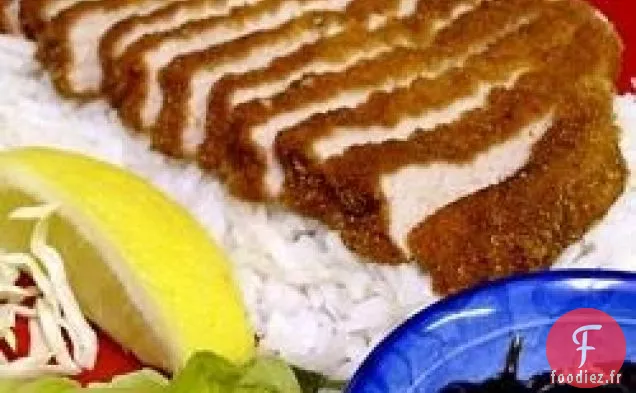 Tonkatsu - Côtelette de porc à l'asiatique