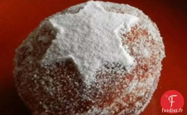 Sufganiot de Citrouille à la Gelée de Canneberges