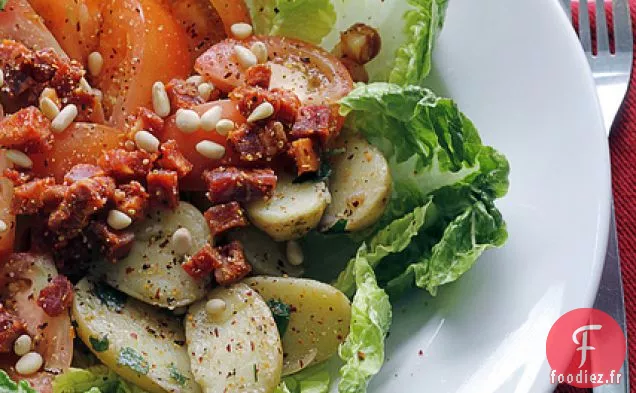 Chorizo, Pommes De Terre Et Tomates