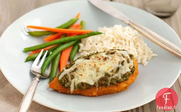 Poulet au Pesto Croustillant Au Four