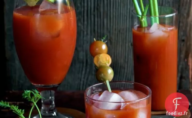 Recette de Sriracha Bloody Mary