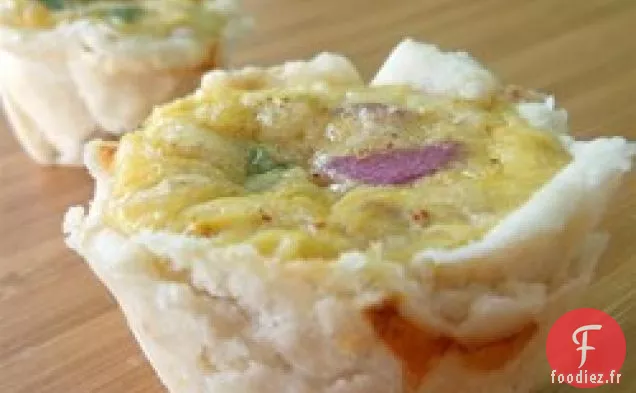 De Merveilleuses Mini Quiches Mexicaines