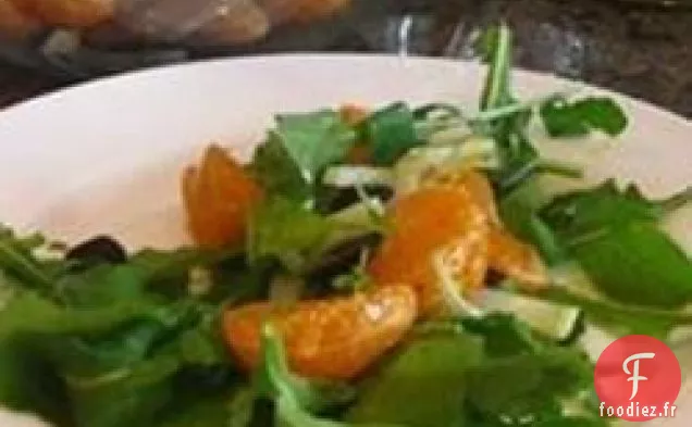Salade de Roquette et Vinaigrette aux Agrumes