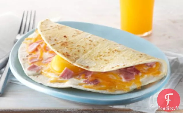 Bonjour Quesadilla aux Œufs