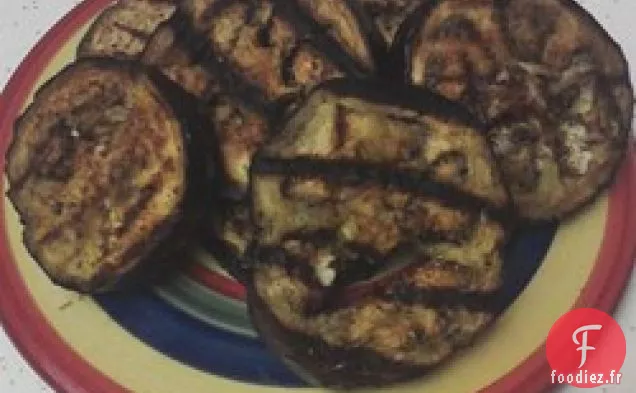 Aubergines Grillées Marinées