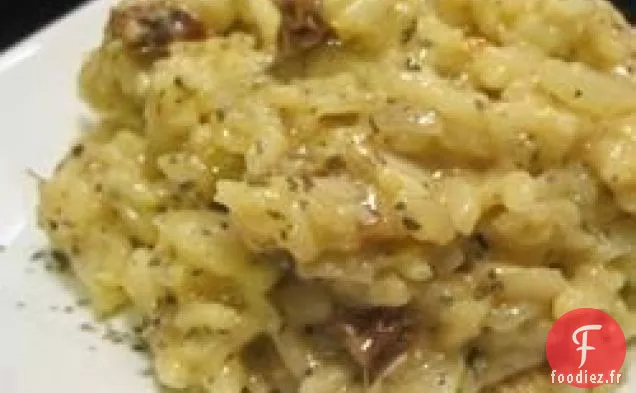Risotto aux Tomates Séchées et Mozzarella