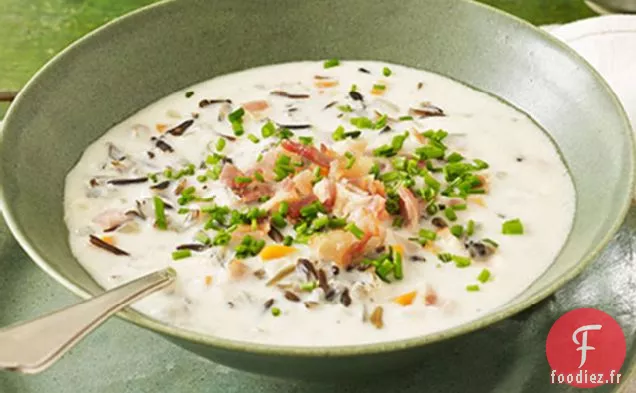 Soupe de Riz Sauvage Crémeuse