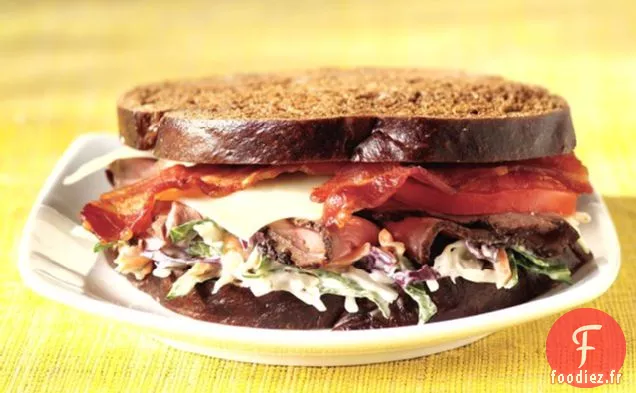 Sandwichs au Bœuf et à la salade de Chou