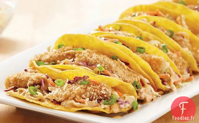 Tacos au Poisson Asiatique Zippy