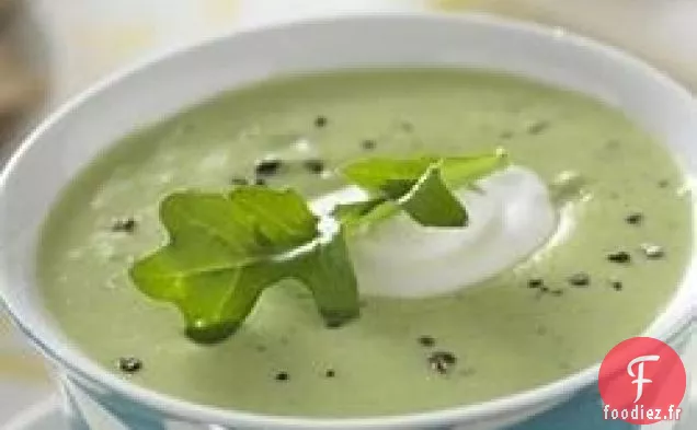 Soupe Crémeuse de Roquette Edamame