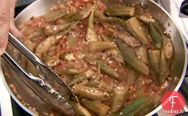 Gombo et Tomates