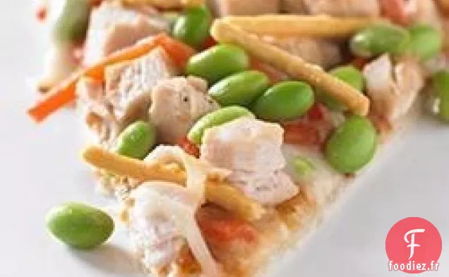 Pizza de Style Asiatique Edamame