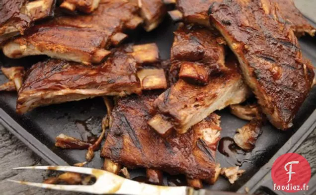 Côtes Levées BBQ au Porc Ivre à la Memphis