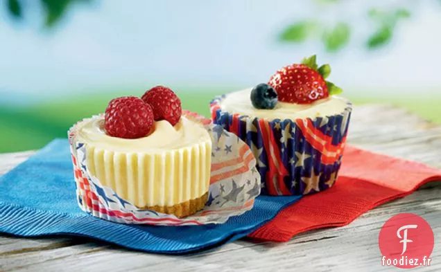 Mini Gâteaux au fromage sans cuisson JELL-O