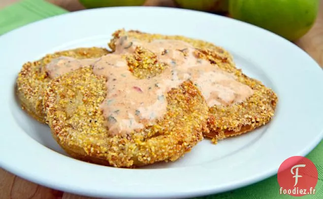 Tomates Vertes Frites Marinées Au Babeurre