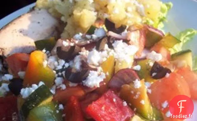 Salade Grecque Facile de Sylvia