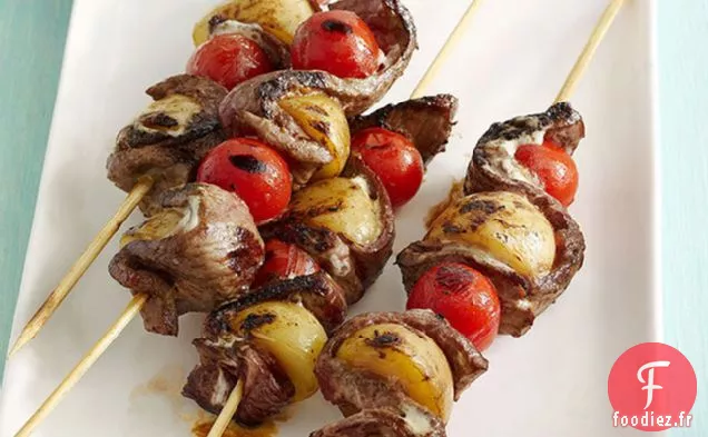 Brochettes de Steak de Style Ranch