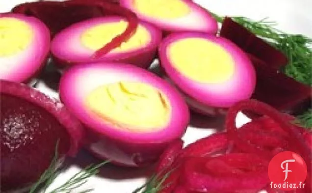 Betteraves et œufs Marinés Hollandais de Pennsylvanie