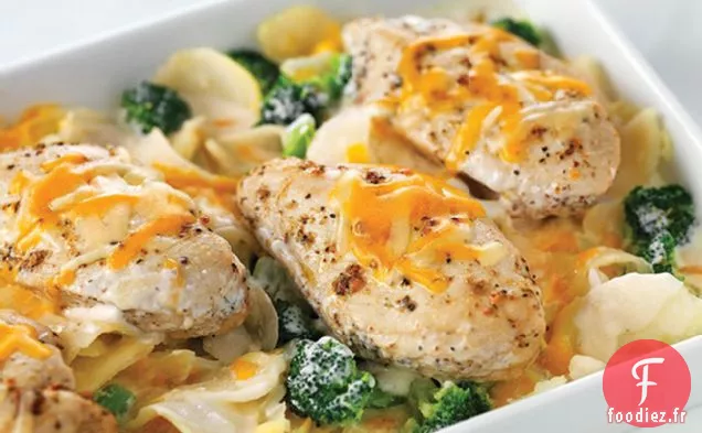 Divan de Brocoli, Pommes de Terre et Poulet