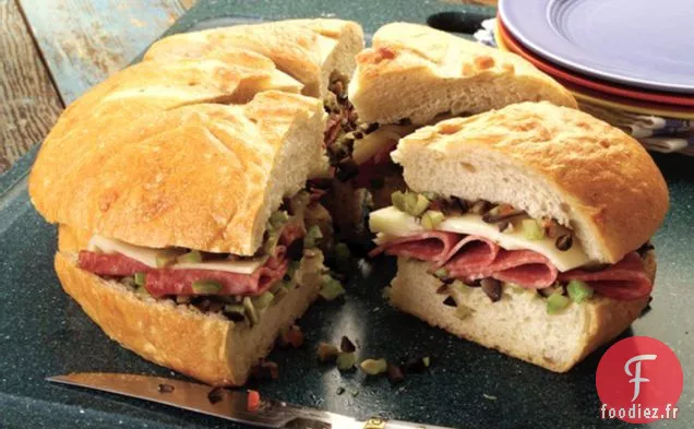 Muffuletta de La Nouvelle-Orléans