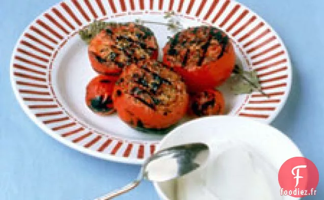 Tomates Grillées Au Yogourt