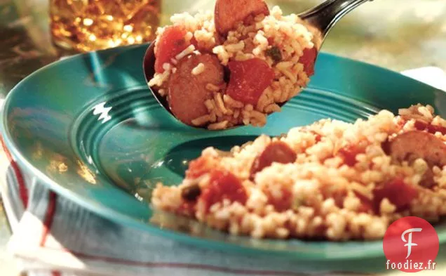 Poêle à Riz et Saucisse Espagnole
