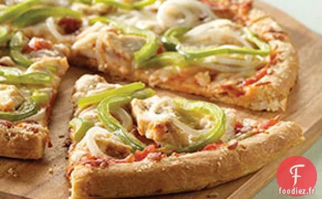 Pizza Au Poulet Et Au Parmesan