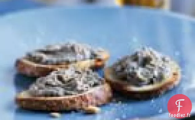 Crostini Au Pâté De Foie De Poulet