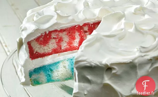 Gâteau de Poke Patriotique