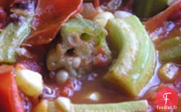 Dîner Ce Soir: Gombo, Maïs Et Tomates