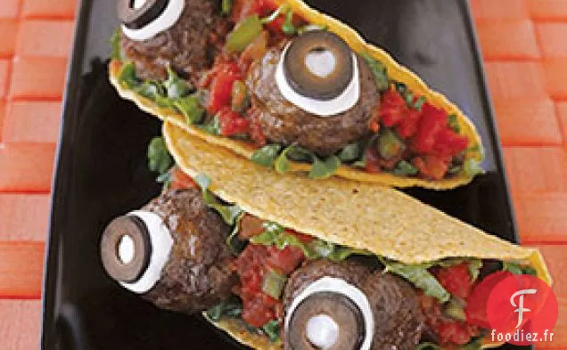 Tacos au Globe Oculaire Effrayants