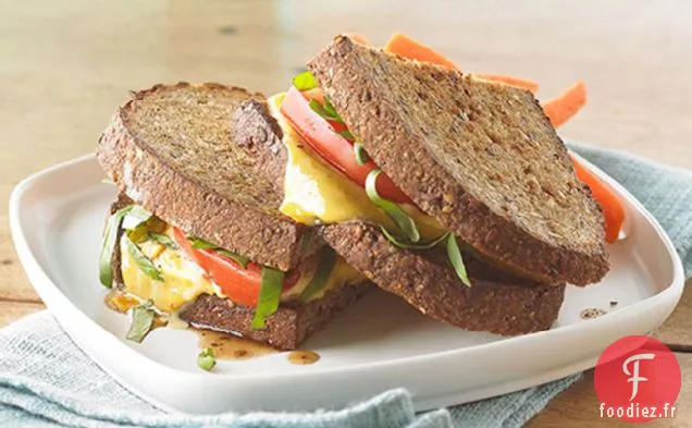 Sandwich au Fromage Grillé à la Bruschetta