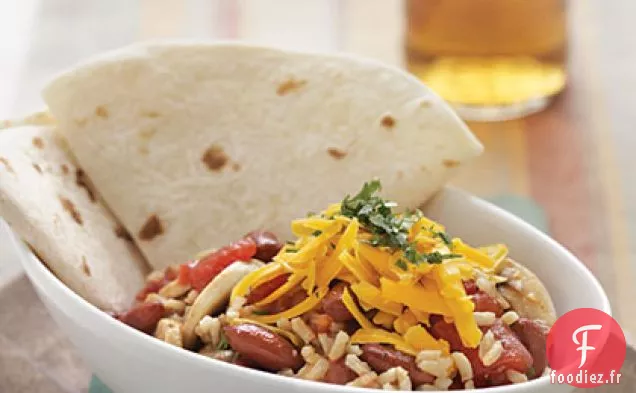 Haricots Rouges et Riz du Sud-Ouest