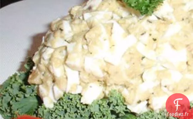 Salade d'Oeufs au Houmous
