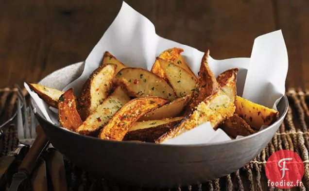 Lances de Pommes de Terre Douces et Blanches