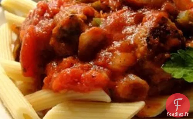 Sauce pour Pâtes à la Saucisse Italienne