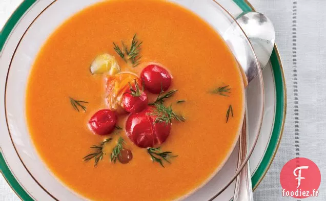 Soupe Glacée Aux Tomates
