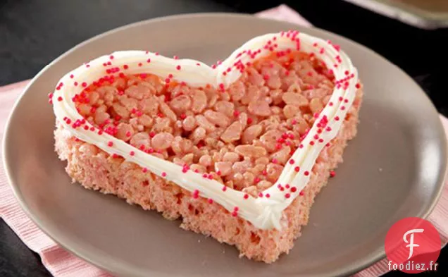 Friandises DE RIZ KRISPIES® de LA Saint-Valentin